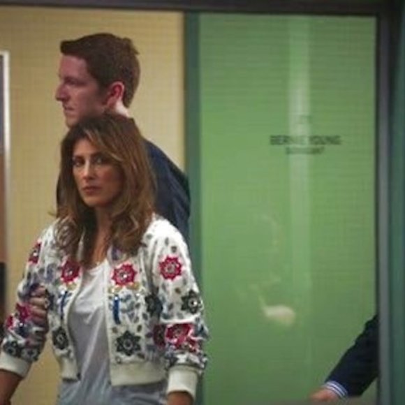 Alice + Olivia Silk Beaded Embroidered Bomber Jacket - Picture 8 of 11